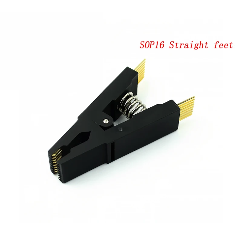 Программатор тестовый зажим SOP8 SOP16 SOP SOIC 8 soic 16soic8 SOIC16 SOIC8 DIP16 DIP Pin 16 IC без кабеля |