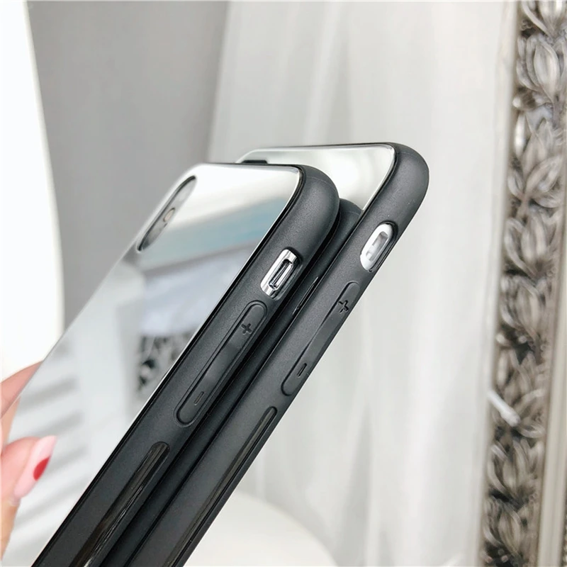 Роскошный чехол с покрытием для зеркала макияжа Xiaomi Mi A1 A2 LITE REDMI 5A 5 Plus 6A 7A 6 7 Note pro