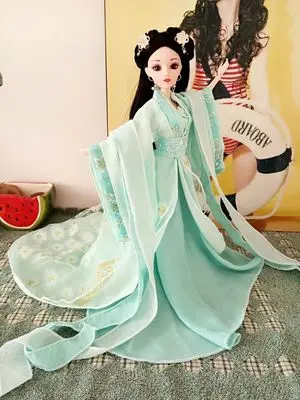 Bybrana 1/6 костюм в китайском стиле BJD аксессуары для кукольной одежды