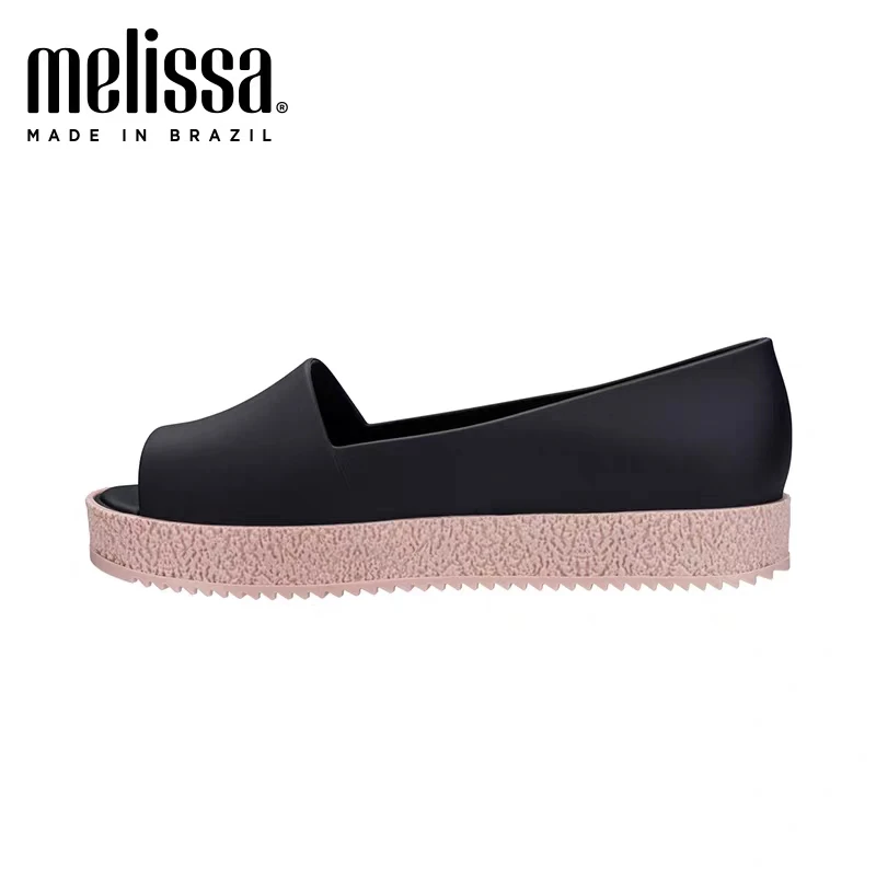 Melissa Puzzle Fish Mouth Women Jelly Shoes Sandals Fashion 2021 New Thick Bottom Female Sandalias | Обувь