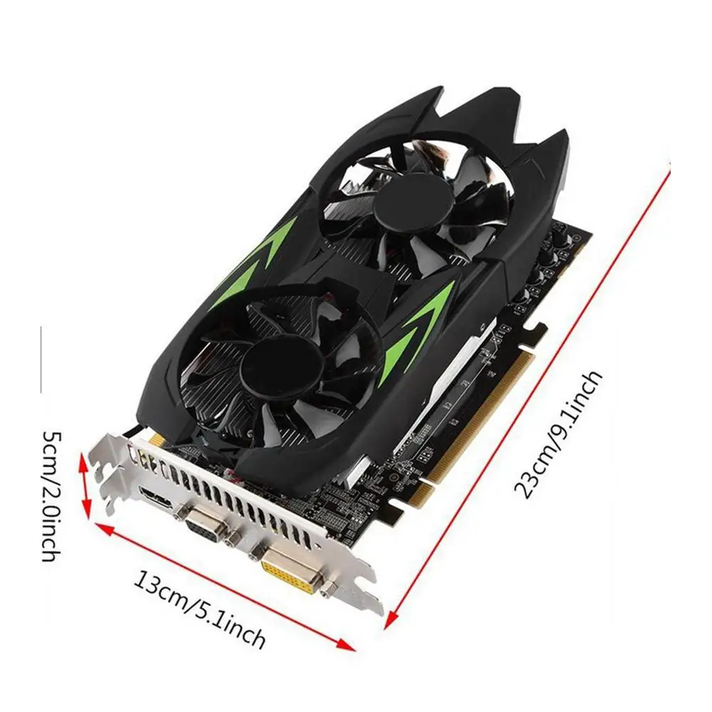 

1pc GTX1050Ti 4G DDR5 Video Card Desktop Computer Graphics Card Independent High Definition HD Game 128 Bit Graphics Card