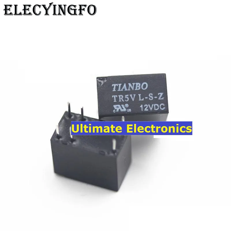 

10pcs TR5VL-S-Z-12VDC opens and closes 2A 6 feet Relays