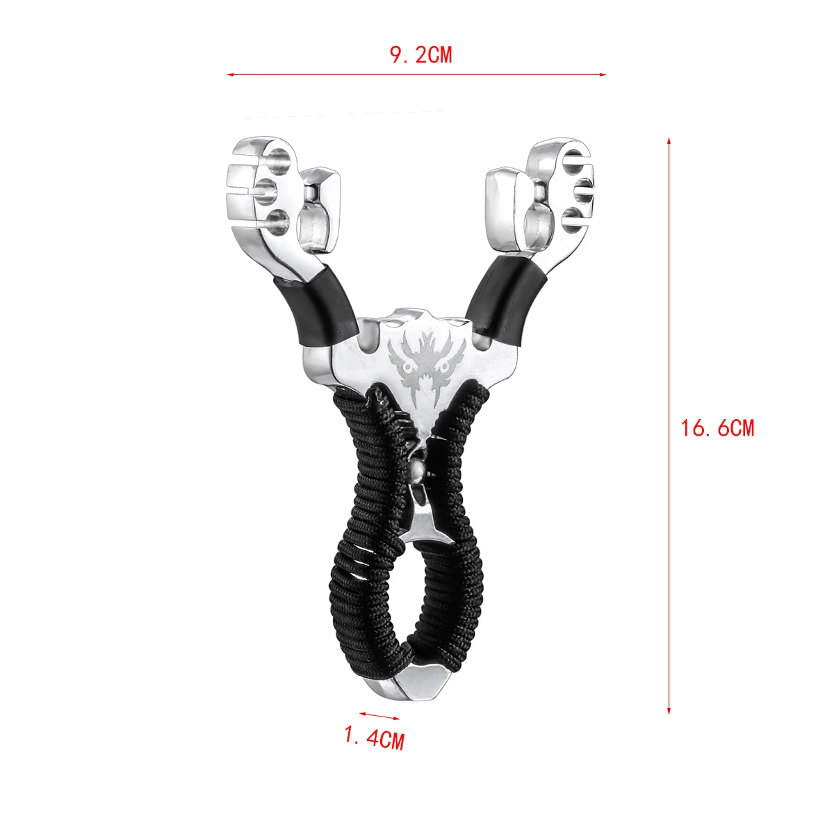 Рогатка из нержавеющей стали для кемпинга охоты сплава спорта на открытом