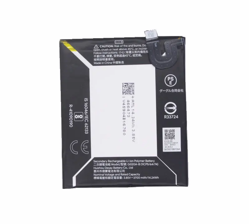 1x3700 mAh/14.24Wh G020A-B запасная батарея для HTC Google Pixel 3A XL батареи+ наборы инструментов для ремонта