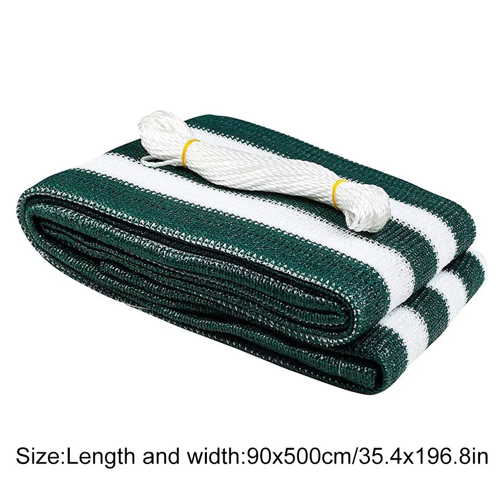 

Home Balcony Privacy Screen 90cmX500cm Deck Fence Shade Net Cover Outdoor UV Sunblock Wind Child Safe Protection Summer Supply