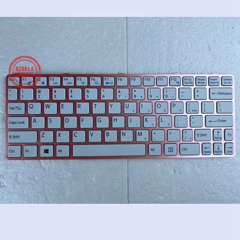 Новинка английская клавиатура GZEELE для SONY VAIO E11 SVE11 SVE 11 SVE111 SVE11113FXB SVE11115EG US 149036311