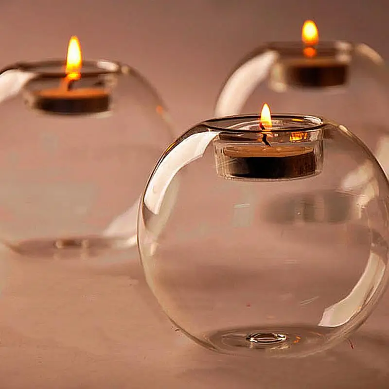 Air Plant Glass Terrarium Desk Vase Candle Holder Decoration Bauble Wedding | Дом и сад
