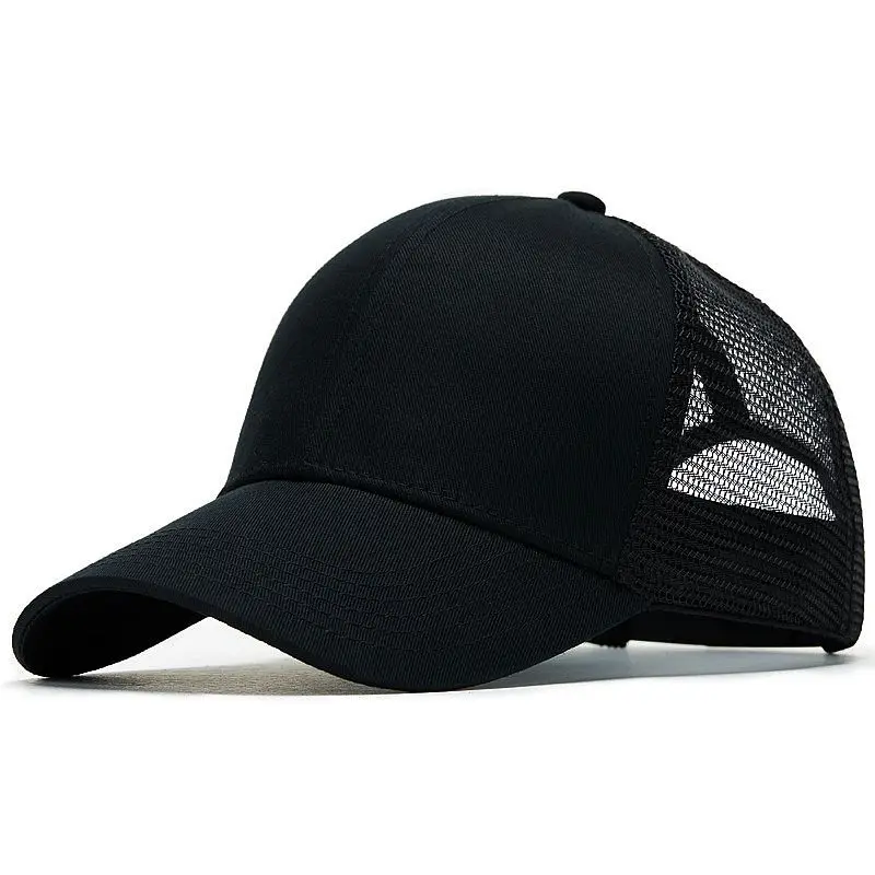 Бейсболка SNP летняя шляпа мужская женская сетчатая кость для отдыха на открытом воздухе, спорта с загнутым козырьком.