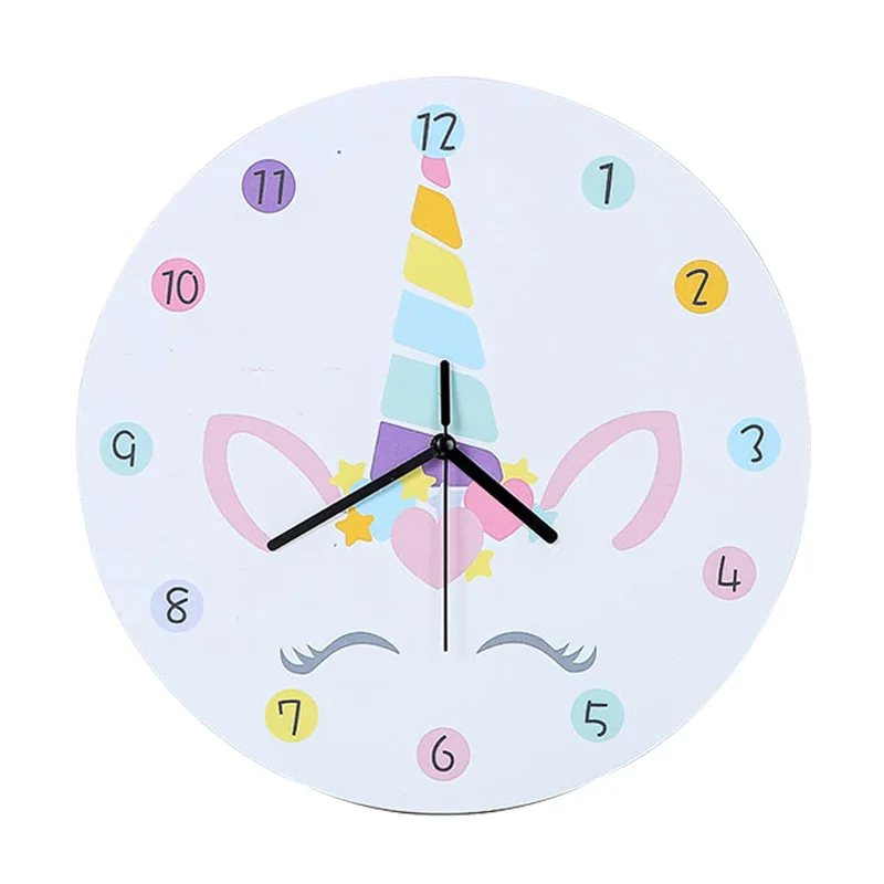 Цифровые настенные часы бесшумные для детской комнаты фон спальни украшения