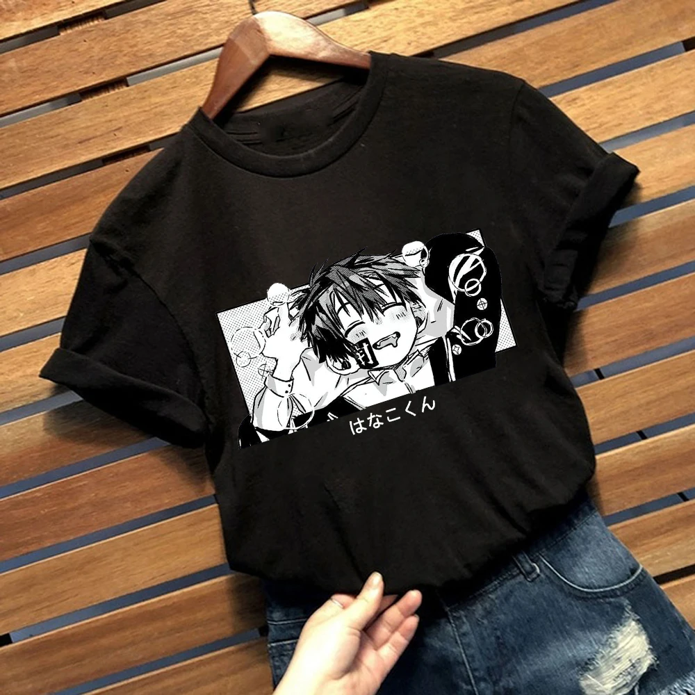 

Funny Toilet-Bound Hanako- Unisex T Shirt Harajuku Manga T-Shirt Streetwear Summer Tops Tees Tshirt