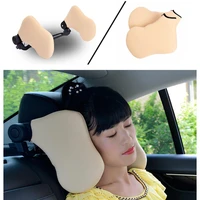 car seat headrest car pillow rest neck pillow support solution for kids and adults children auto seat head cushion