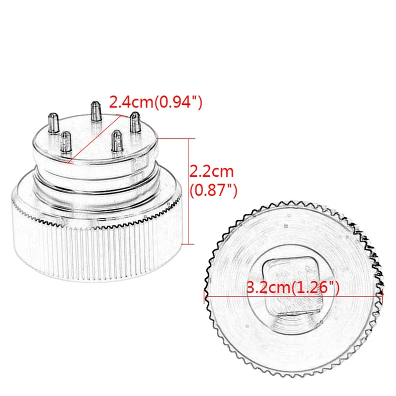 

Golf Screw Wrench Tool 5Pin Putter Weight Wrench for Scotty Cameron California Newport Kombi