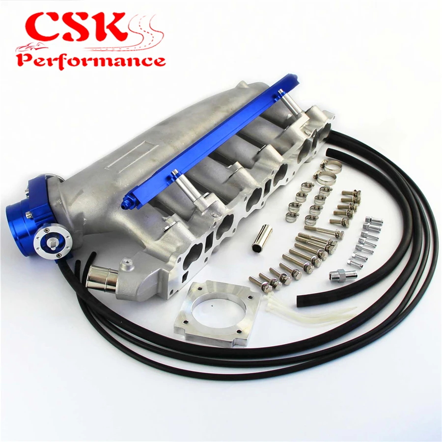 Впускной коллектор + Топливная рейка и 80 мм VQ35TPS дроссельная заслонка для NISSAN Skyline