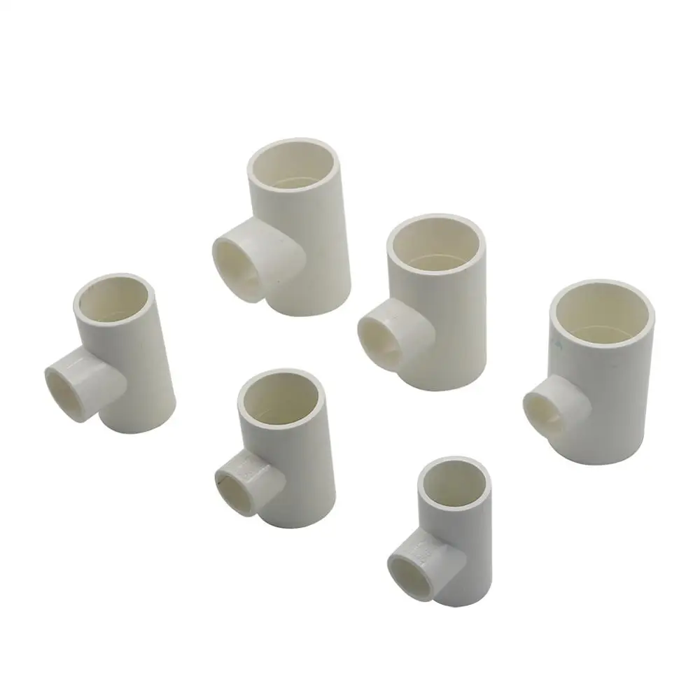 Переходник из ПВХ тройники орошения сада воды трубы адаптер 25 20 32 40 соединители 1