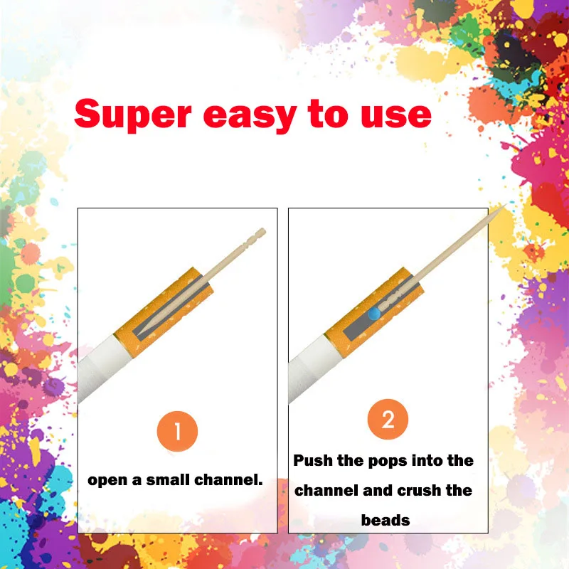 100 шт. аксессуары для мужчин сигареты фруктовые мятные на вкус табака | Дом и сад