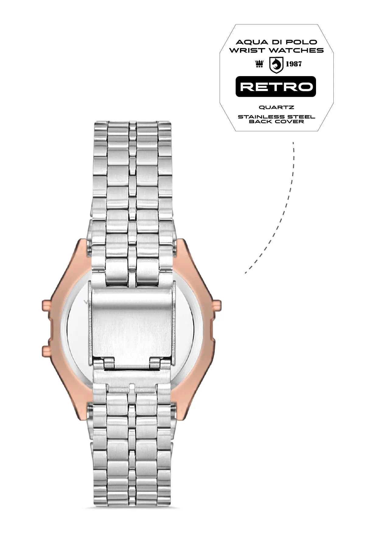 Женские роскошные брендовые наручные часы Aqua di Polo 2021 металлические APWA065703 1987