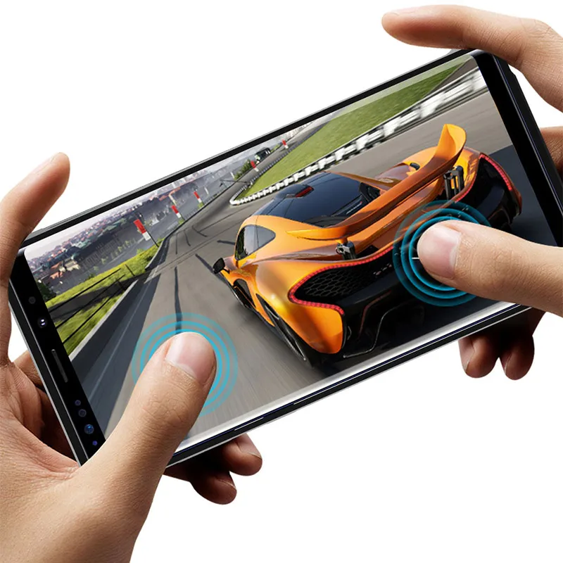 Чехол для Samsung Galaxy Note 8 9 10 Plus S8 S9 + корпус из углеродного волокна металлический