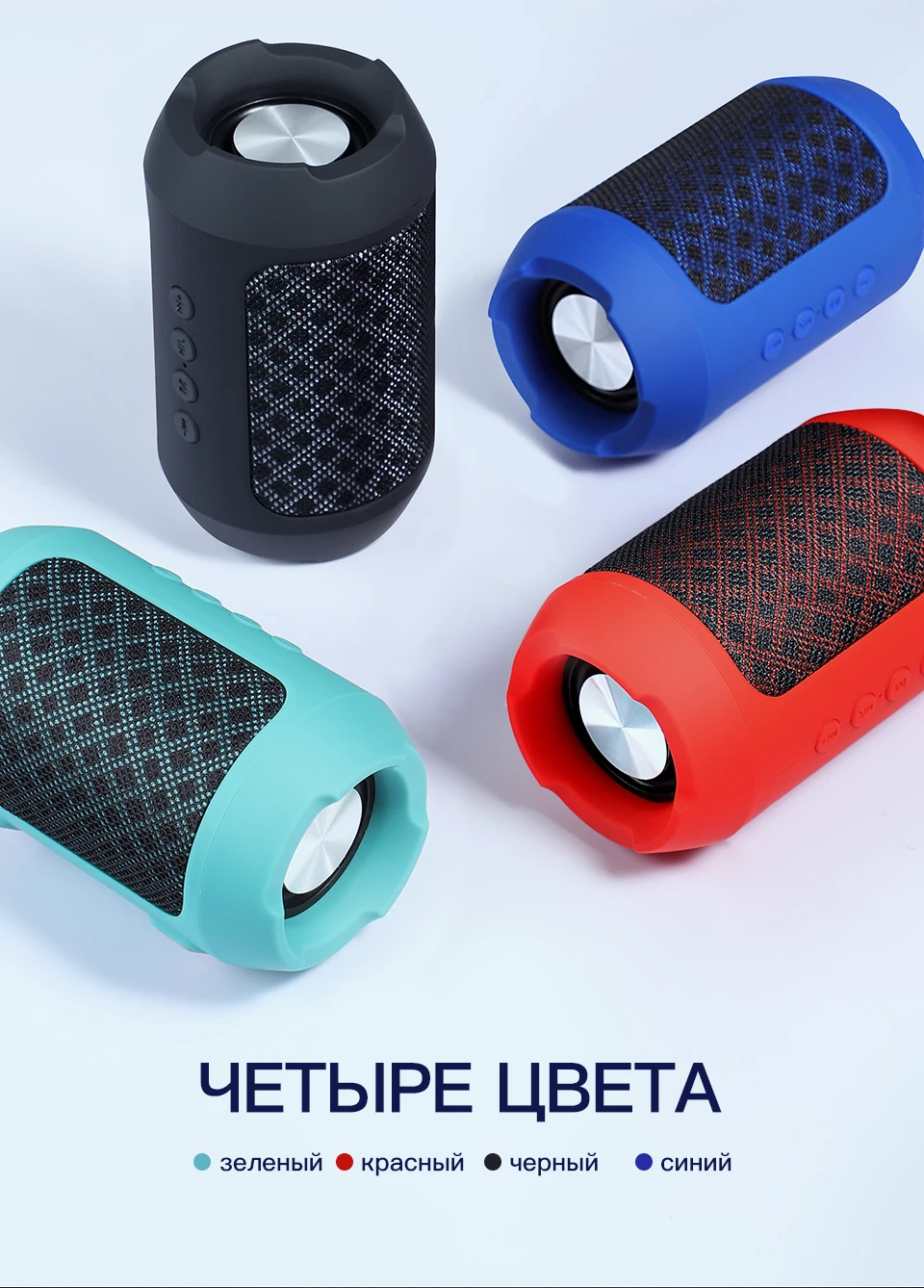 KUULAA Bluetooth динамик Портативный беспроводной громкий динамик s для телефона компьютера стерео музыки объемные водонепроницаемые напольные колонки коробка