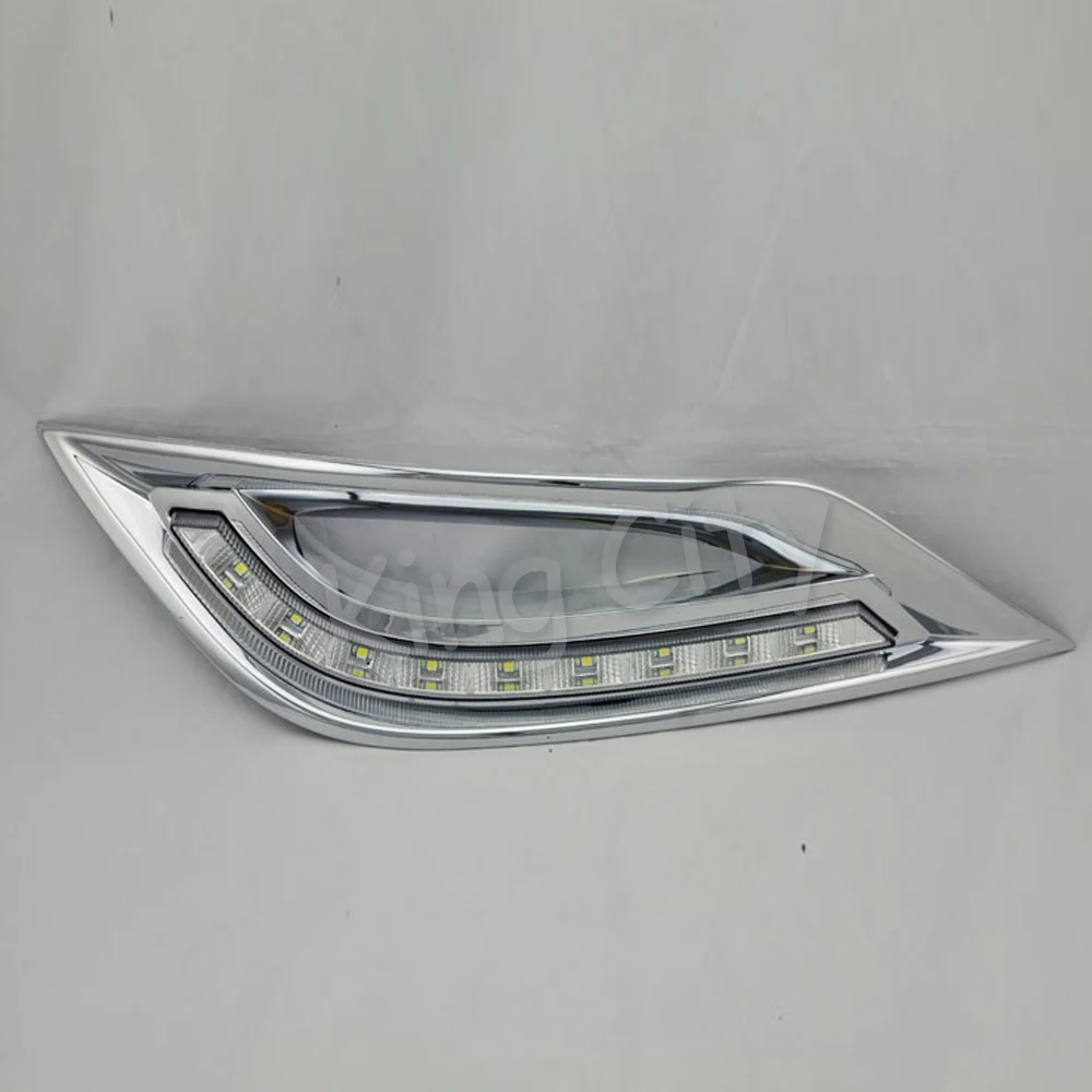 CAPQX 2 шт. для Hyundai Sonata 8th 2011 2012 2013 авто светодиод дневного света DRL Противотуманные