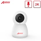 ANRAN Wifi 1293P HD Беспроводная камера ночного видения Детские мониторы Камера видеонаблюдения с двусторонней аудиосвязью Беспроводная камера