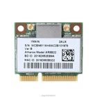 AR9462 AR5B22 WB222 Половина мини PCIe 300 Мбитс Bluetooth 4,0 WLAN Wi-Fi Беспроводной адаптер карты для ПК компьютера ноутбука Ap10 21 Прямая поставка