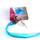 125250 шт микроблейдинг аксессуары для тату машины одноразовые зажимы для татуировки рукава синие чехлы сумка для защиты от пыли