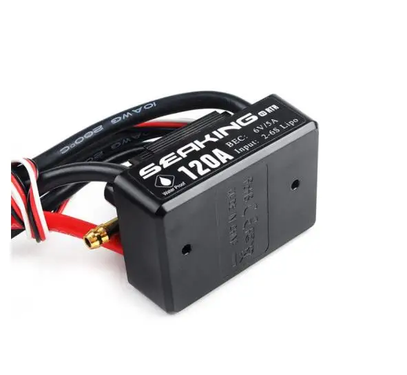 Hobbywing SeaKing V3 водонепроницаемый 30A/60A/90A/120A/180A 2-6S Lipo контроллер скорости 6В BEC