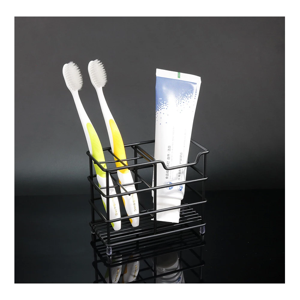 

Organizer For Bathoom Toothbrush Holder Stainless Steel with 5 Slots Rust and Slip Resistant Durable Bathroom Accessories