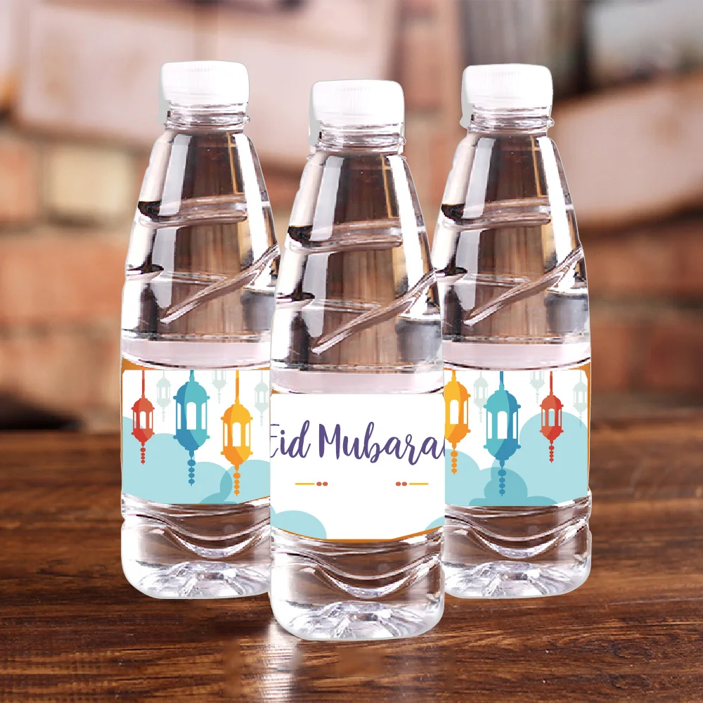 Рамадан Ид Аль Адха этикетки для бутылок с водой религин конфеты бар обертка Baby