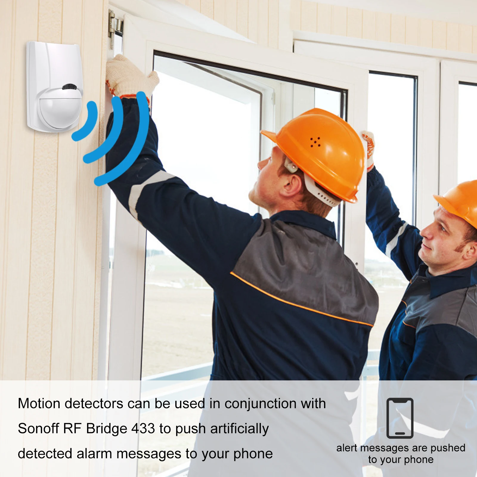 Smart WiFi Infrared Detectors Motion Sensor Alarm for Sonoff RF Bridge 433 Wireless Wall Mounted PIR Human Body | Безопасность и