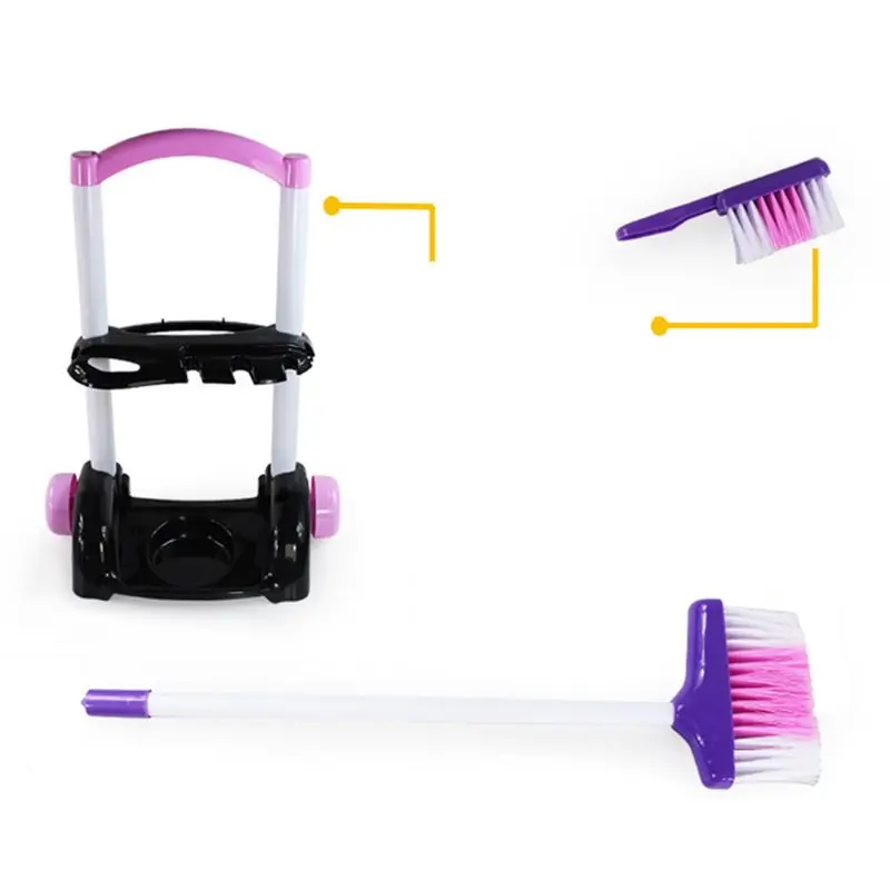 Новинка 2020 года. Набор тележек для уборки дома детская игрушка ролевых игр