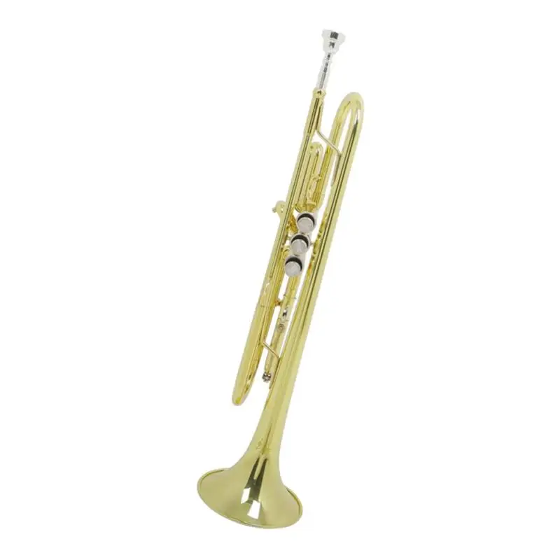 

Bb Blowing Bugle Students Youth Trumpet Horn Brass Instrument