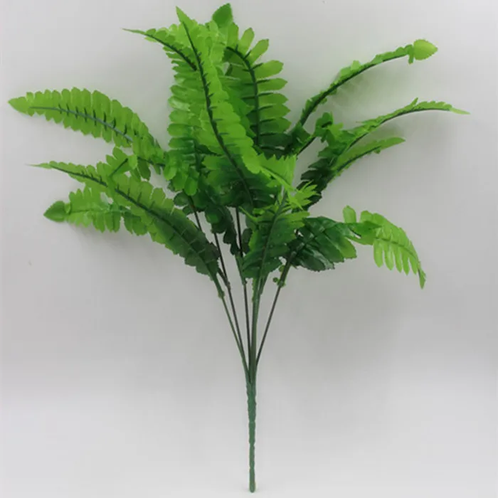 1pcs 7Branches Fake Water Plants Boston Fern Bouquet Plastic Party Decorations Home Garden Decoration Indoor Holiday Furnishings | Дом и сад