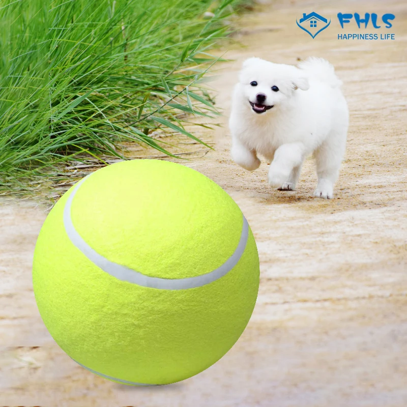 

24CM Dog Tennis Ball Pet Toy Giant Antistress Ball Dogs Fidget Toys Pets Accessories Dog Chew Toy Puppy Supply Launcher Play Toy