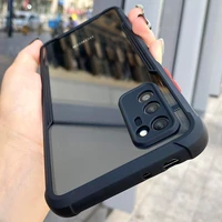 Luxury Shockproof Frame Clear Phone Case For HUAWEI P40 P30 Pro Lite Lens Full Protective Transparent Cover For Huawei P30
