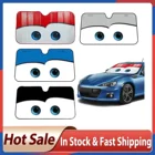 Автомобильный козырек с мультипликационным рисунком, 130x70, защита от солнца