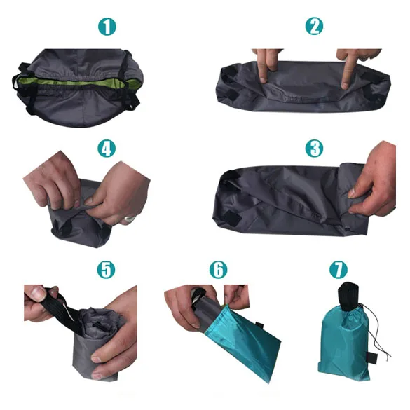 8.5L складное ведро для кемпинга контейнер хранения воды портативное Умывальник