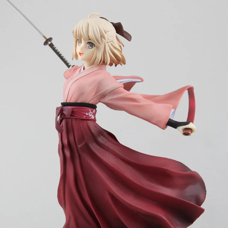 Экшн-фигурки из игры Fate Grand Order фигурки Okita Souji Cherry Sakura Saber Коллекционная модель ПВХ