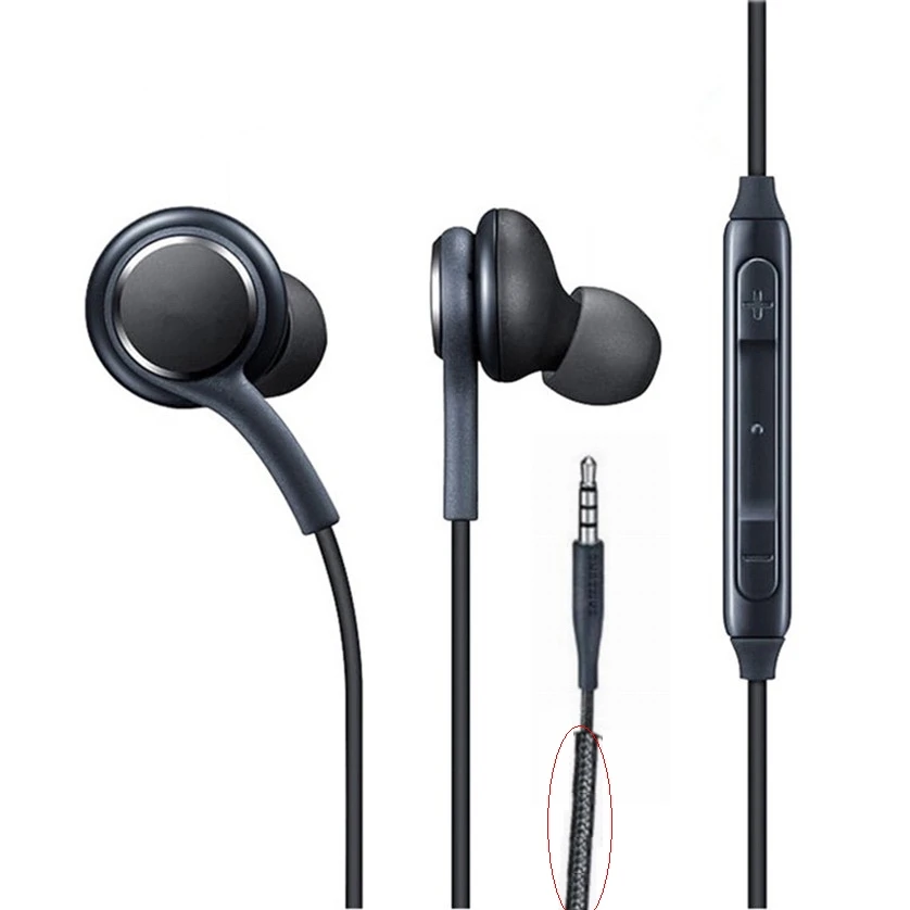 200 шт. S8 in-ear наушники гарнитура 3 5 мм с регулятором уровня громкости и микрофоном