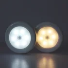 Настенный светильник с пассивным инфракрасным датчиком движения, беспроводной, магнитный светильник с батарейным питанием