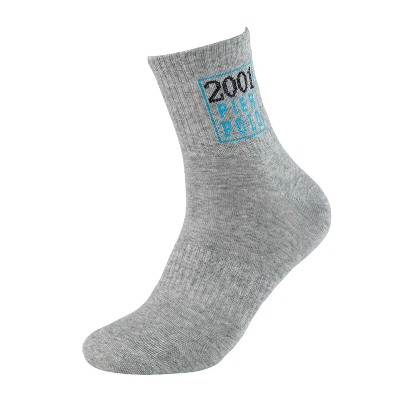 Новинка 2019 мужские носки PIER POLO впитывающие пот дышащие хлопковые одноцветные