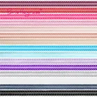 Эластичная лента для волос для детей, однотонная сетчатая кружевная отделка спандекса, 5 ярдов, 58 дюйма, 15 мм, швейное ремесло сделай сам