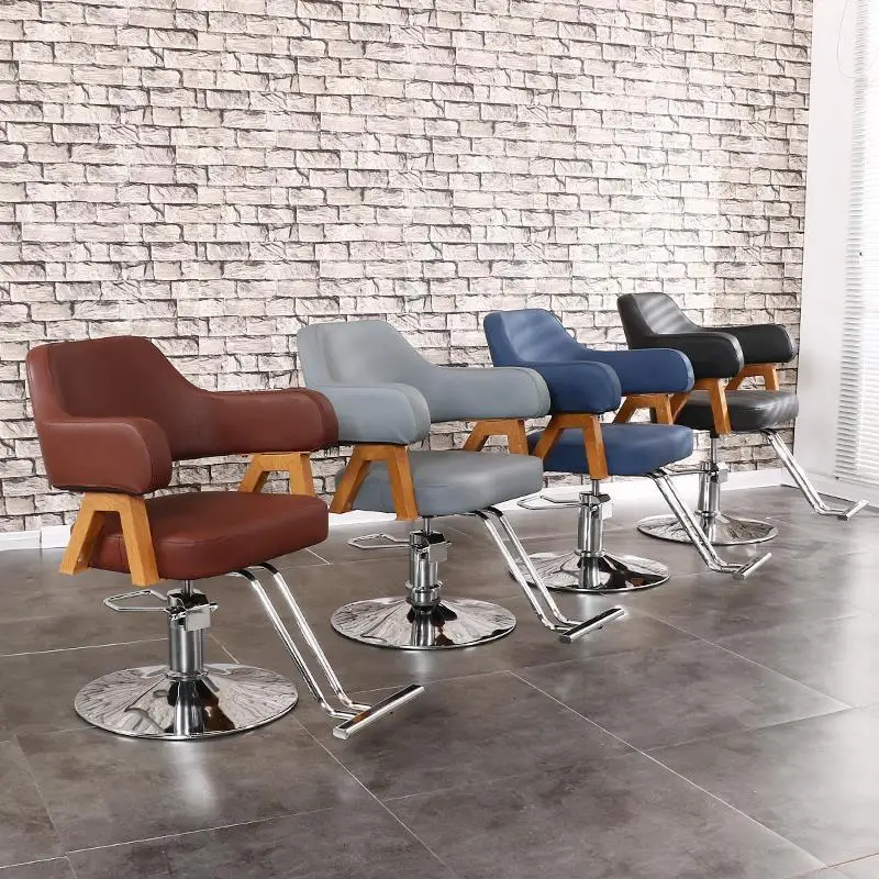 Cabeleireiro Sessel Hair Stoelen Fauteuil Barberia шезлонг мебель Silla Mueble De Barbearia Магазин Салон Парикмахерская парикмахерское кресло