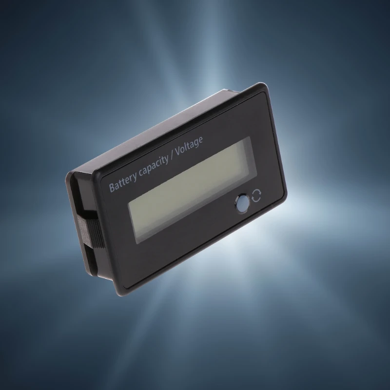 

8-70V Blue LCD Lead Acid Lithium Battery Capacity Indicator Digital Voltmeter Tester