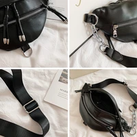 JIEROTYX Fashion Leather Waist Bag Women 2020 Support Wholesale Travel Pouch Waist Bags Belt Bags Bum Ladies Wallet Fanny Pack