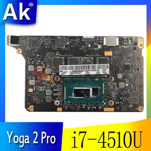 akemy nm a074 for lenovo yoga 2 pro laptop motherboard 5b20g38213 viuu3 i7 4510u cpu 8gb ram brand new free global shipping