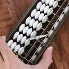 17-цифровые стержни Soroban, стандартный Abacus, Китайский Японский калькулятор, Счетный инструмент, математика для начинающих, обучение, Прямая поставка