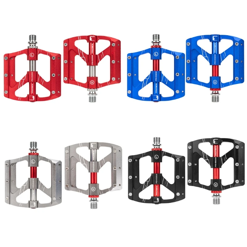 

Ultralight Bicycle Pedals 3 Sealed Bearing Aluminum Alloy Mountain Bike Pedal Q1FF