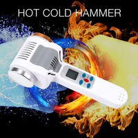 hot cold hammer ice cryotherapy warm heating therapy skin rejuvenation facial lifting tightening massager skin calming machine