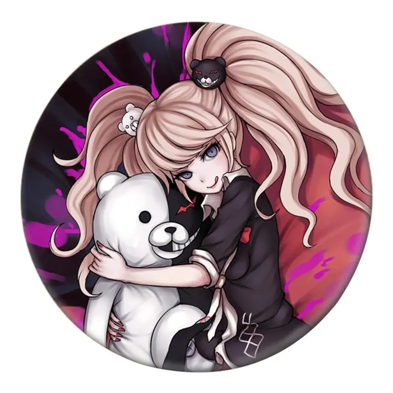 Милый аниме Danganronpa V3: Killing Harmony брошь Akamatsu Kaede значок косплея рюкзак пуговицы для